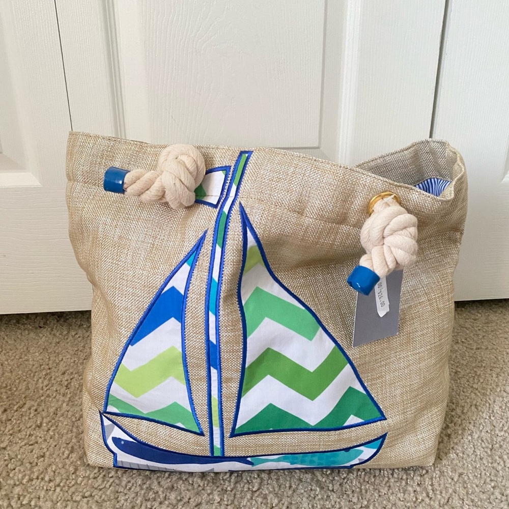 Sam & Hadley Beach Tote Bag